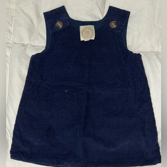 The Beaufort Bonnet Company Other - The Beaufort Bonnet Co navy corduroy Janie Jumper sz 2T EUC smoke free home